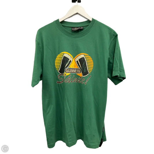 Top Short Sleeve By Clothes Mentor In Green, Size: M