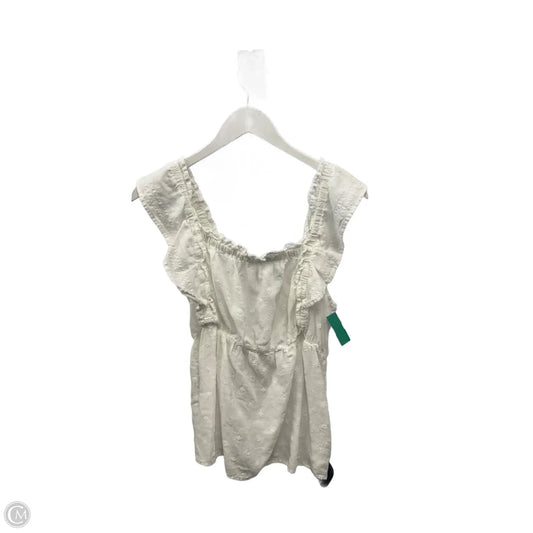 Tank Top By Old Navy In White, Size: M