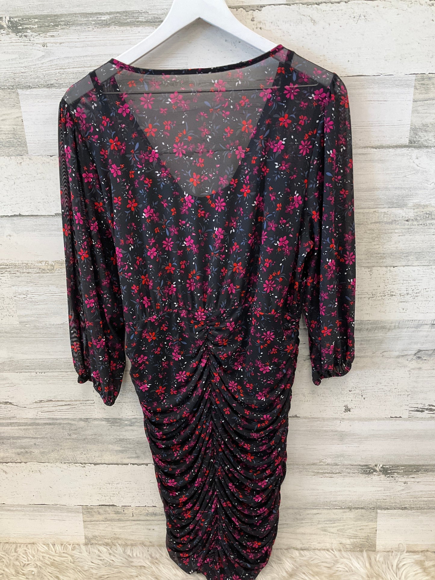 Dress Casual Midi By Torrid In Floral Print, Size: 1x