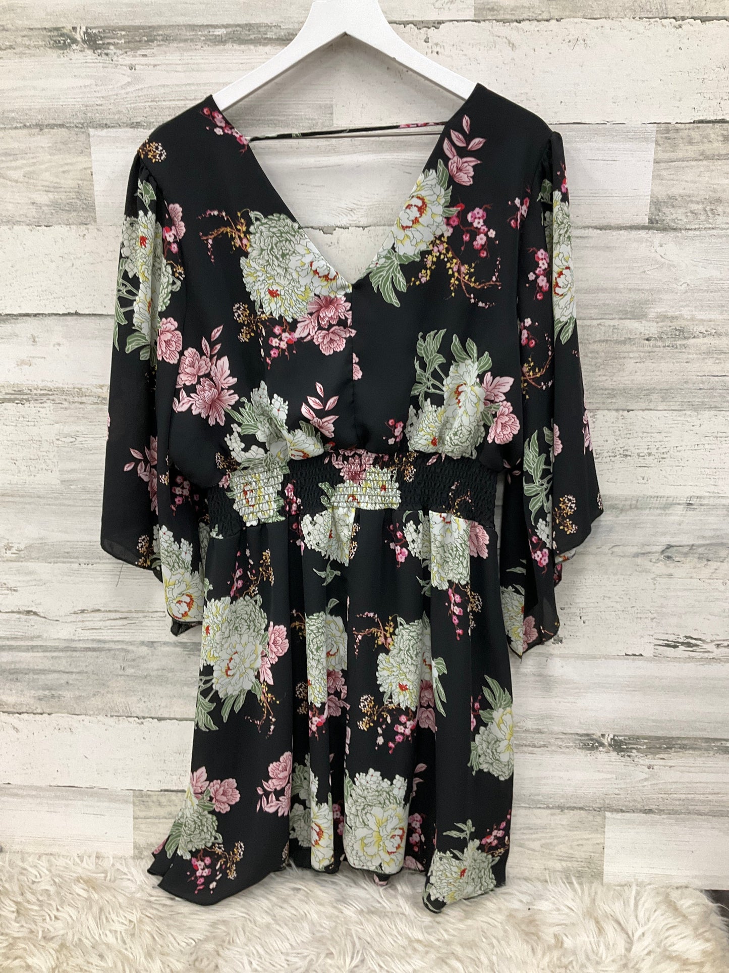 Dress Casual Short By Maurices In Floral Print, Size: 1x