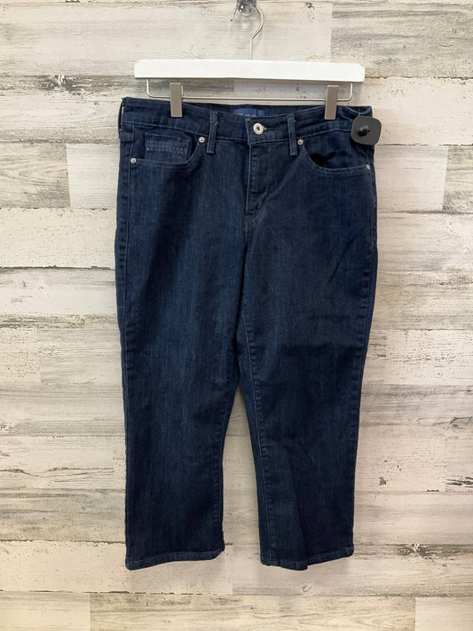 Capris By Levis In Blue Denim, Size: 10