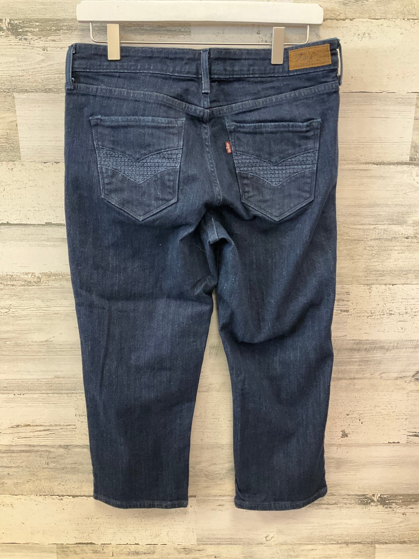 Capris By Levis In Blue Denim, Size: 10