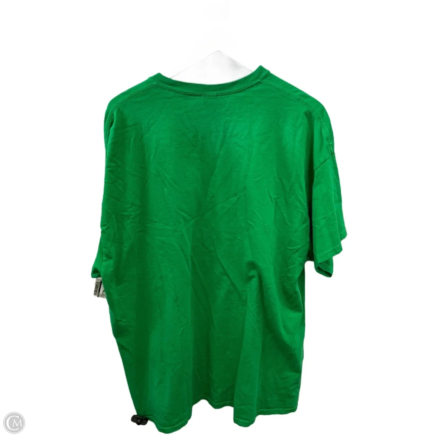 Top Short Sleeve By Gildan In Green, Size: 2x