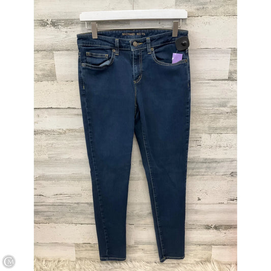 Jeans Skinny By Michael By Michael Kors In Blue Denim, Size: 6