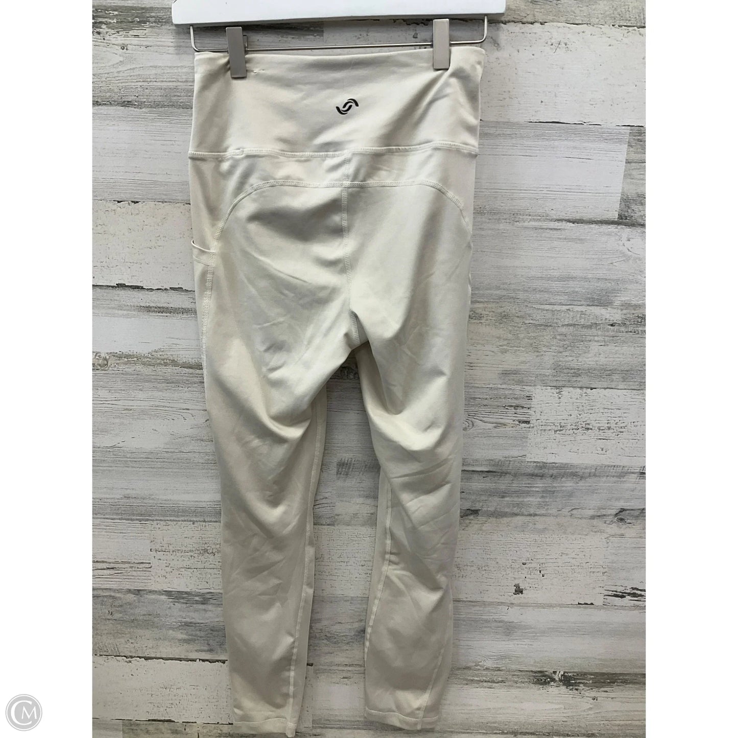 Athletic Leggings By Clothes Mentor In Beige, Size: M