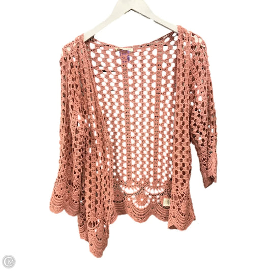 Cardigan By Do Everything In Love In Pink, Size: Osfm