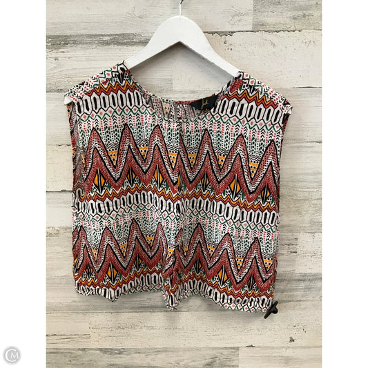 Top Sleeveless By Jack In Multi-colored, Size: S