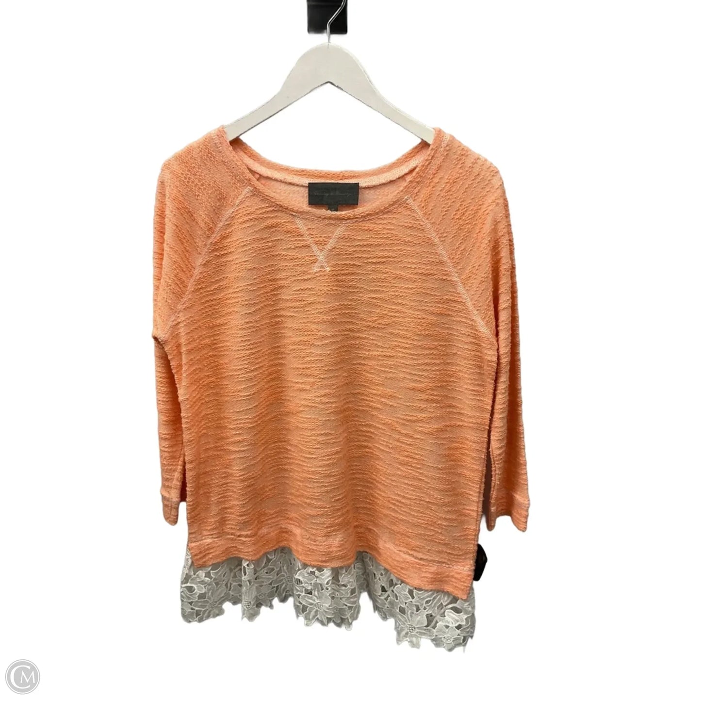 Top Long Sleeve By Sunday In Brooklyn In Orange, Size: M