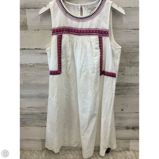 Dress Casual Short By Loft In Ivory, Size: M