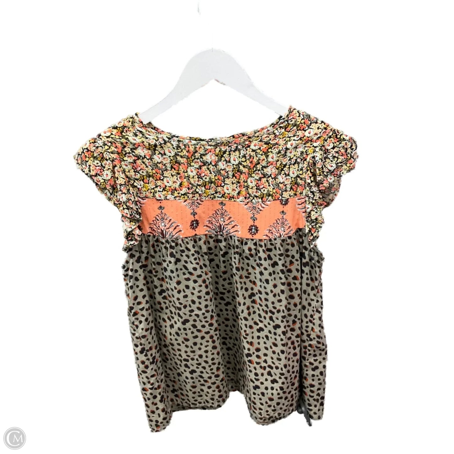 Top Sleeveless By Thml In Multi-colored, Size: Xs