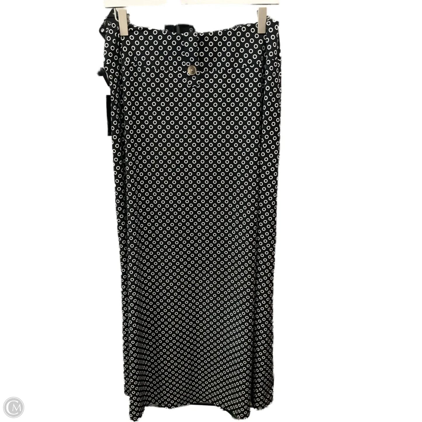 Skirt Maxi By Robert Louis In Black & White, Size: 8