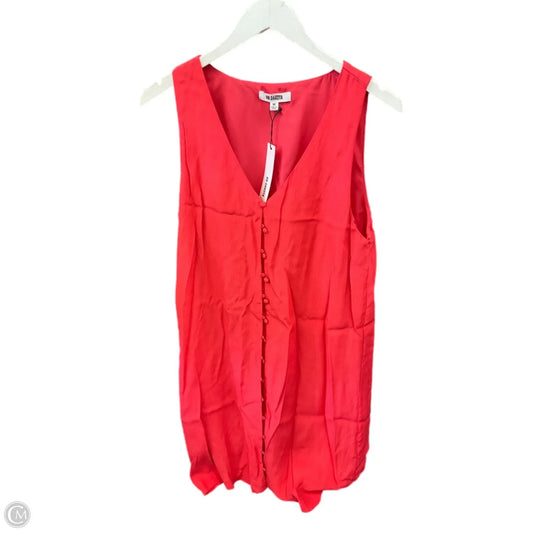 Dress Casual Short By Bb Dakota In Coral, Size: M