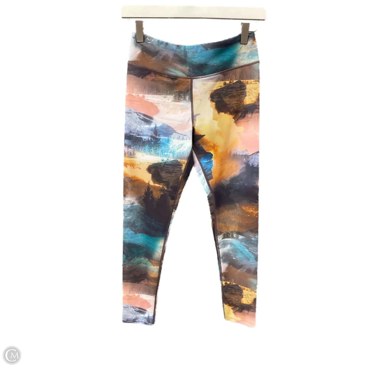 Athletic Leggings By Clothes Mentor In Multi-colored, Size: S