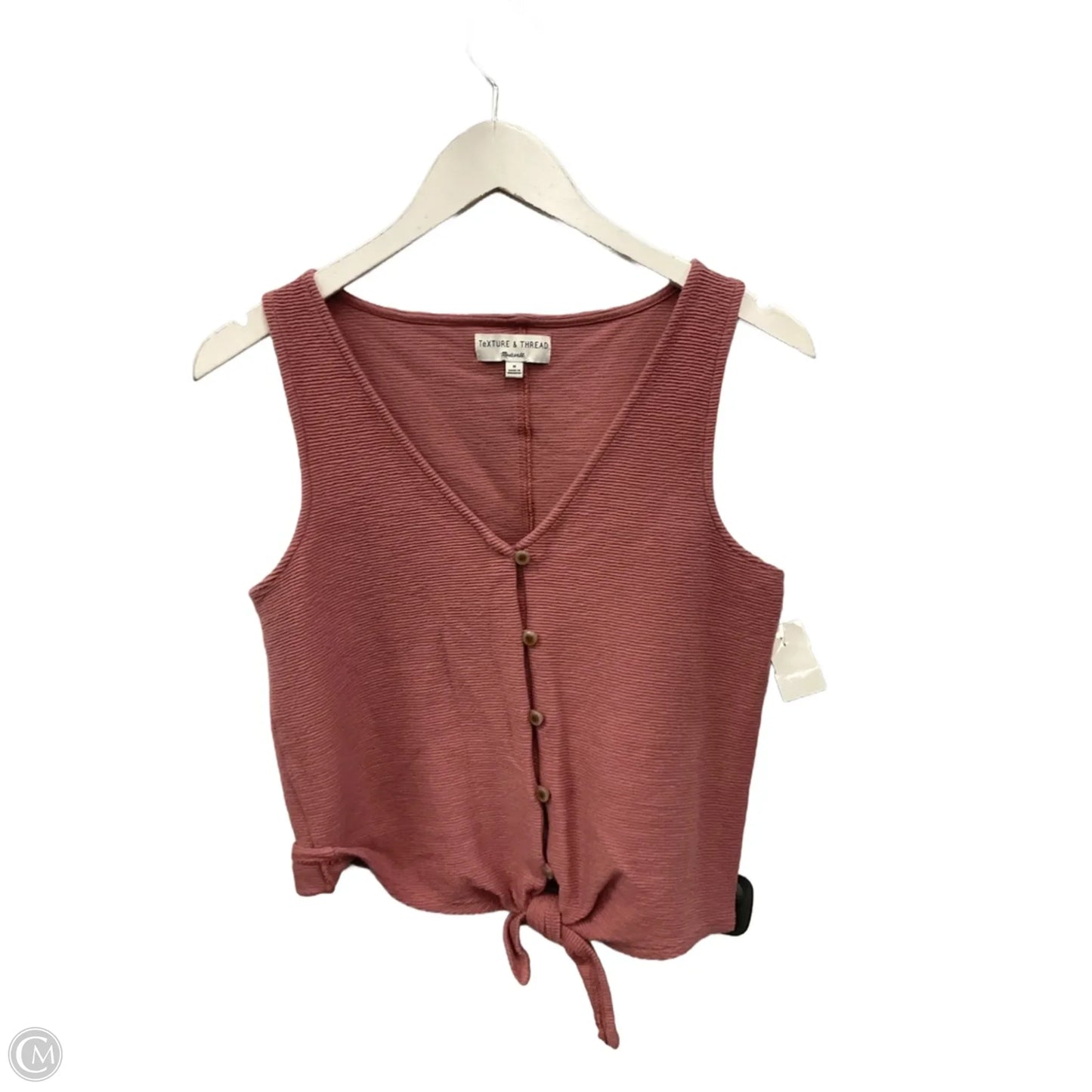 Top Sleeveless By Clothes Mentor In Pink, Size: M