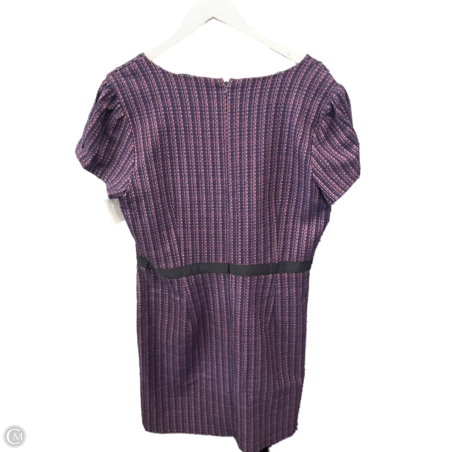 Dress Casual Short By Loft In Blue & Pink, Size: L