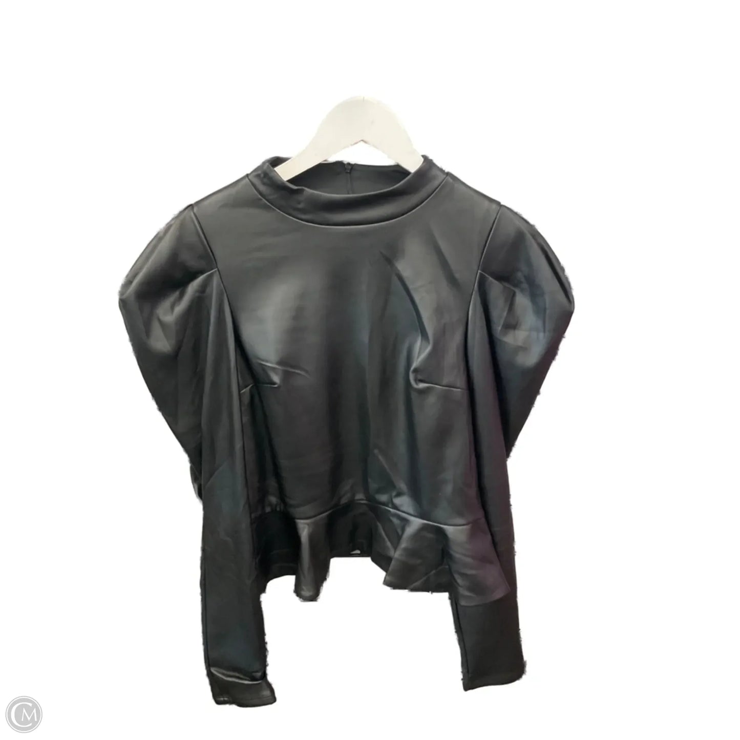 Top Long Sleeve By Express In Black, Size: S