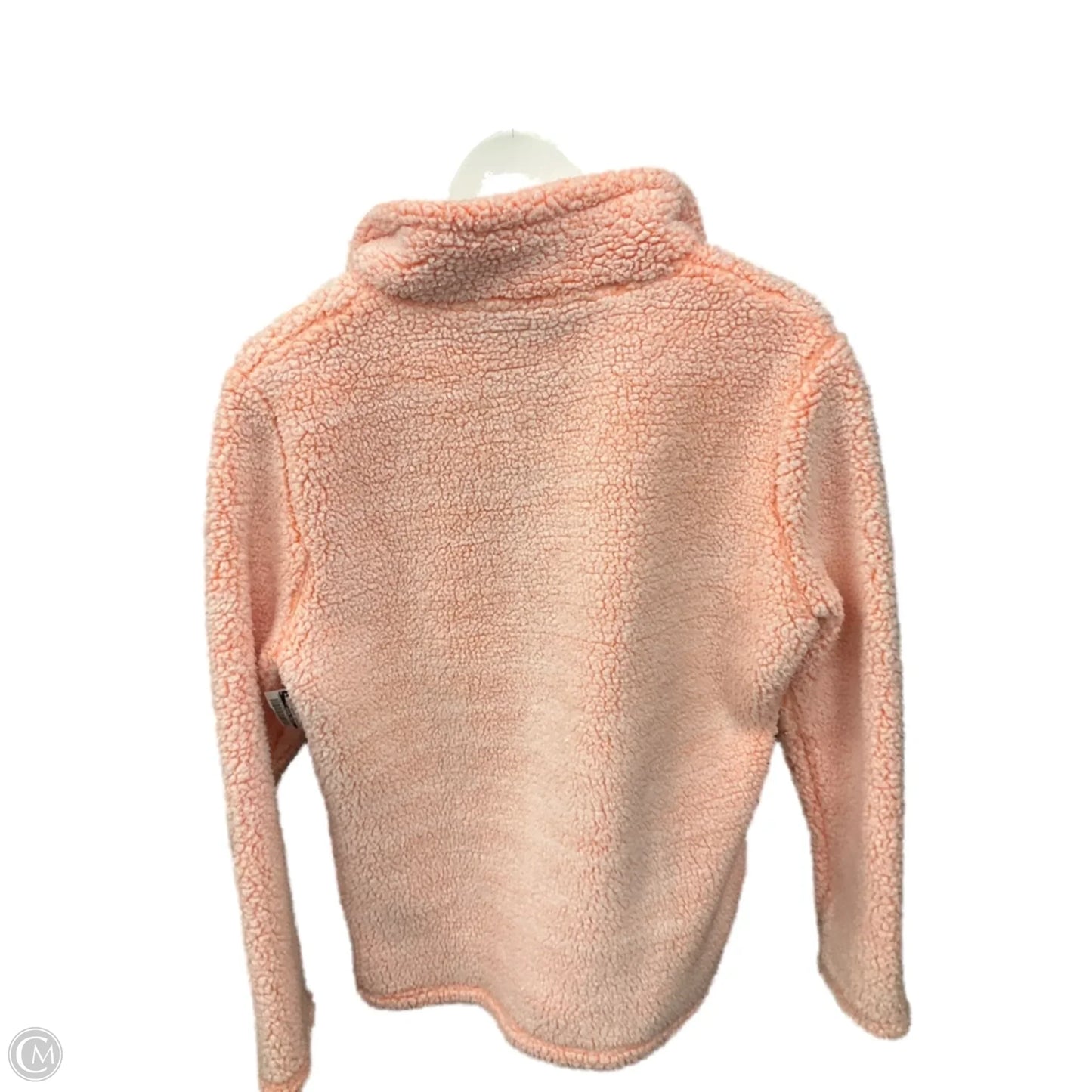 Sweatshirt Collar By Clothes Mentor In Peach, Size: M