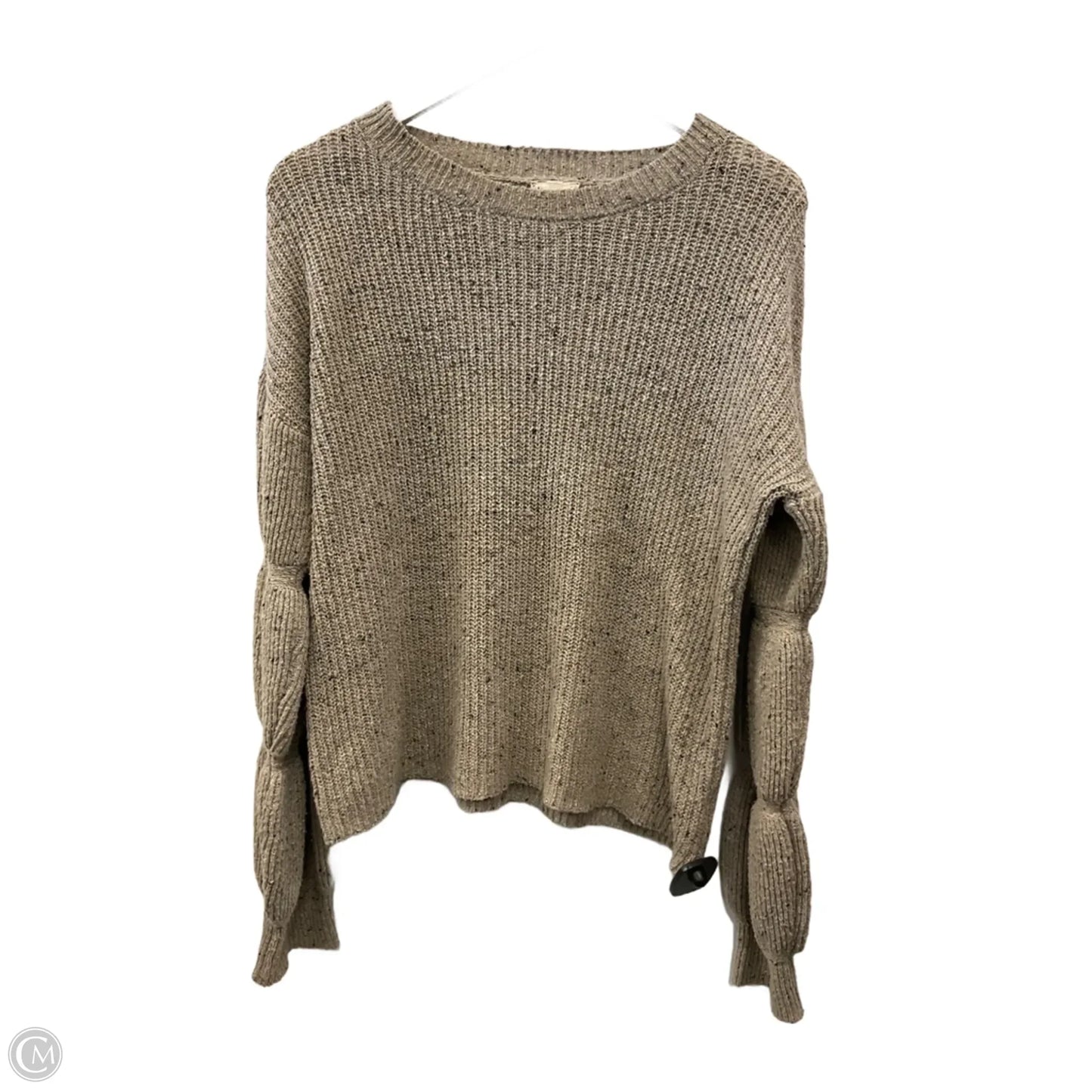 Sweater By Hem & Thread In Beige, Size: S