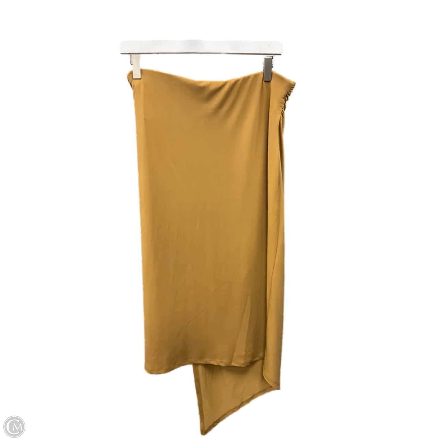 Skirt Midi By Nine West In Tan, Size: L
