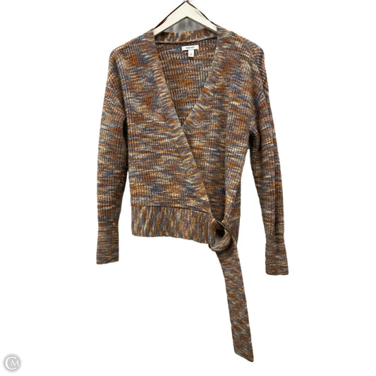 Sweater By Nine West Apparel In Blue & Brown, Size: S