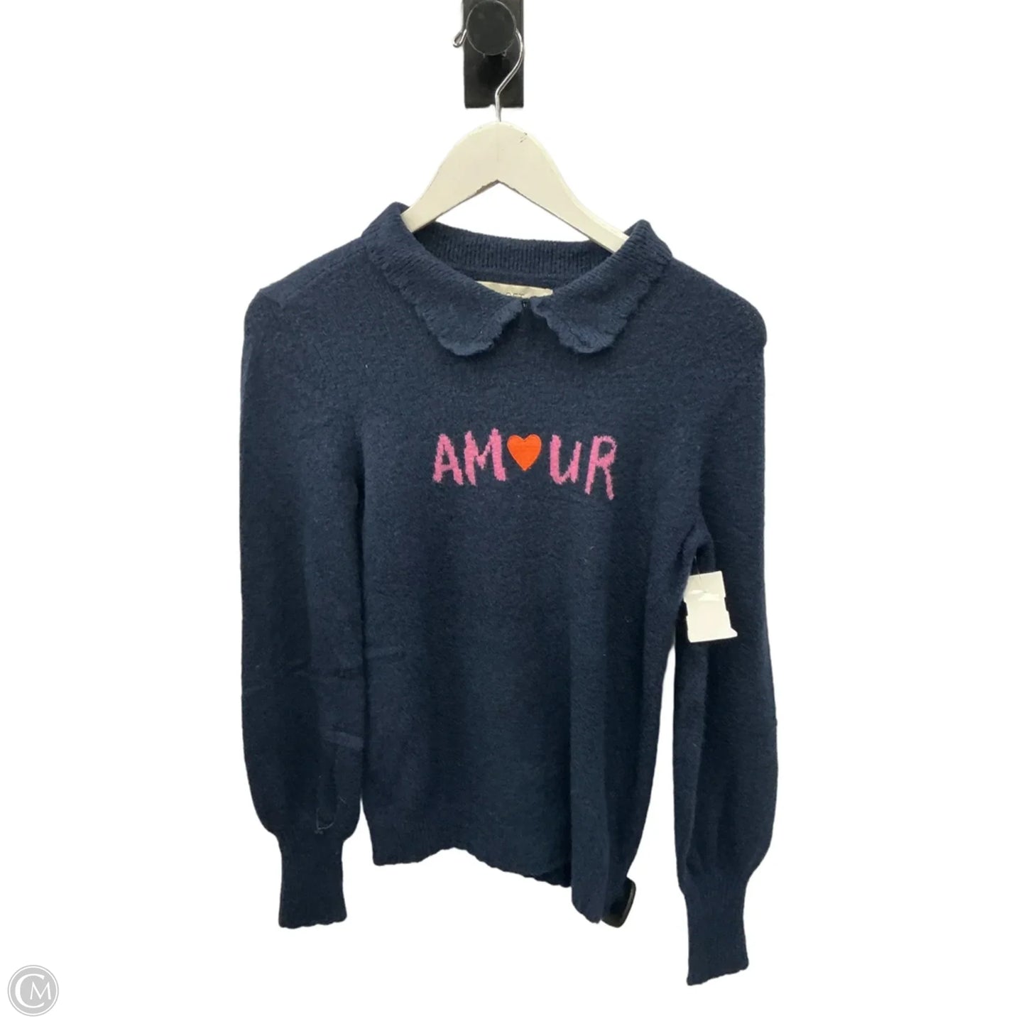 Sweater By Loft In Navy, Size: Xs