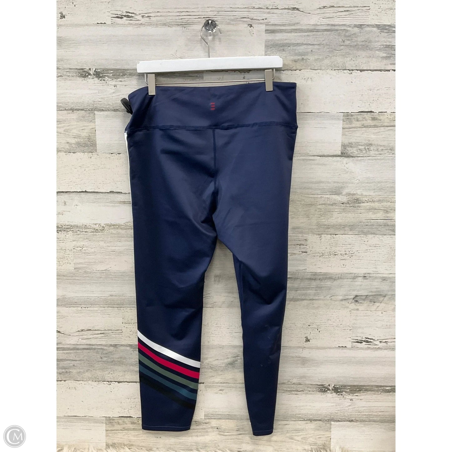 Athletic Leggings By Clothes Mentor In Navy, Size: Xl