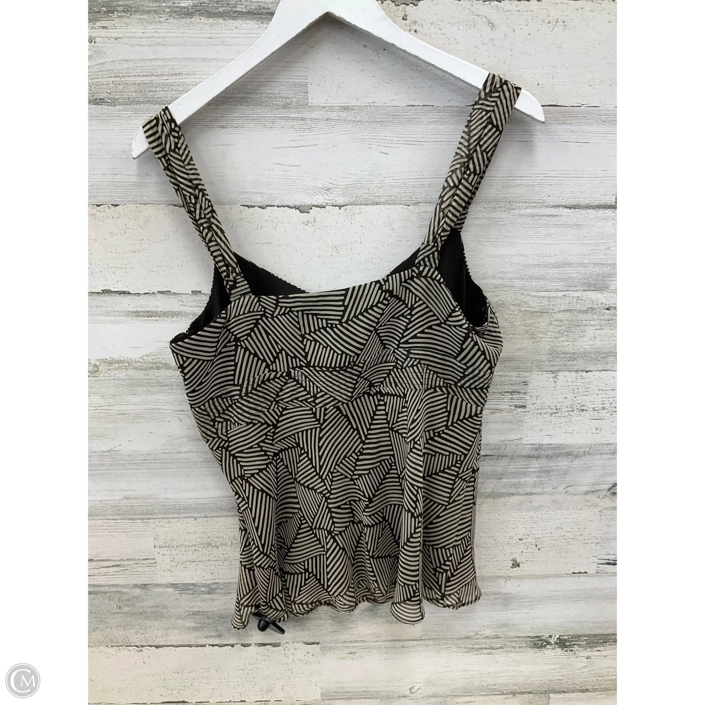 Top Sleeveless By Ann Taylor In Brown, Size: M