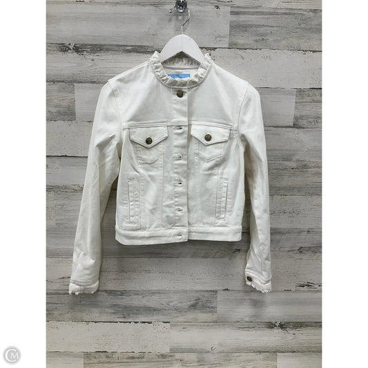 Jacket Denim By Draper James In White, Size: Xs