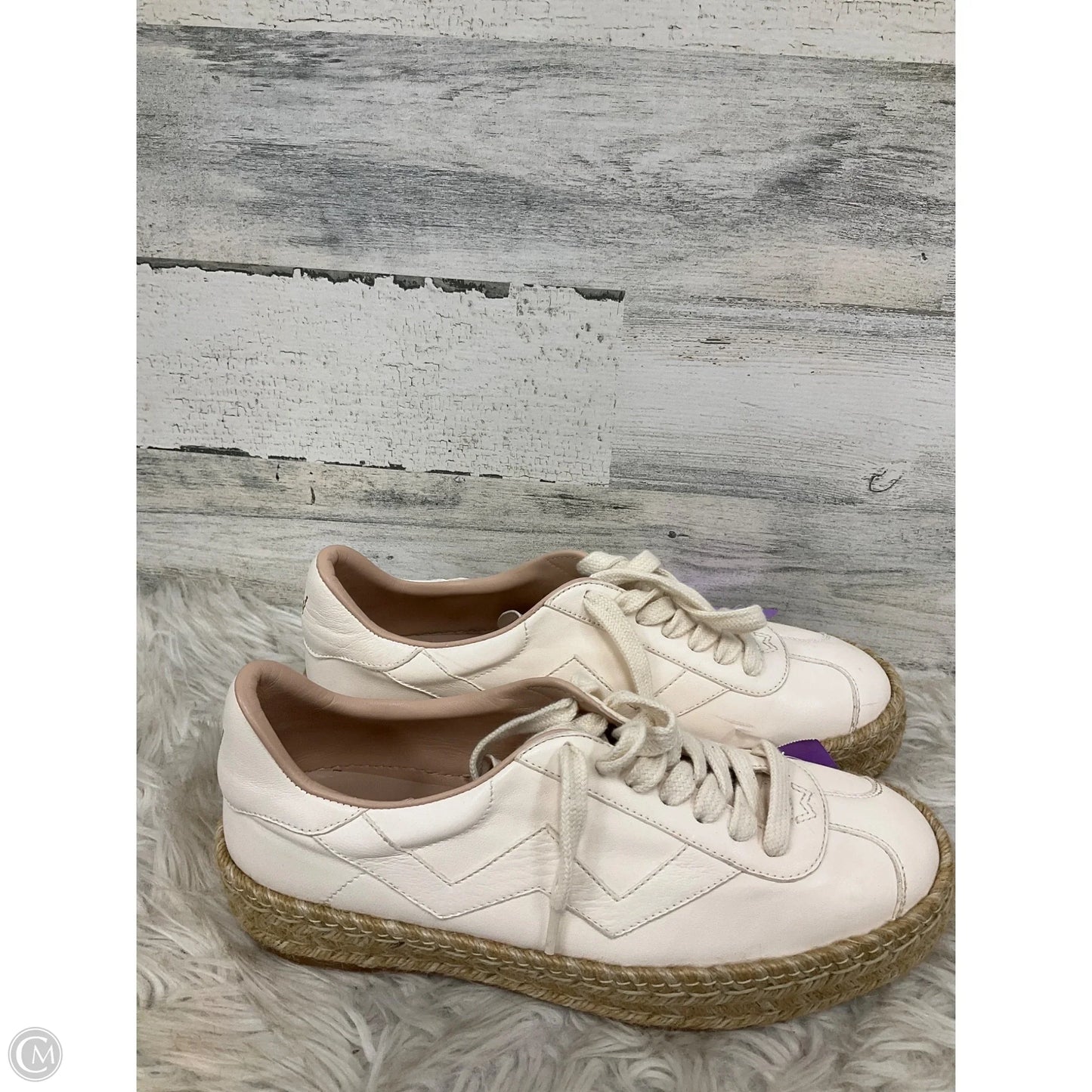 Shoes Designer By Stuart Weitzman In Cream, Size: 10