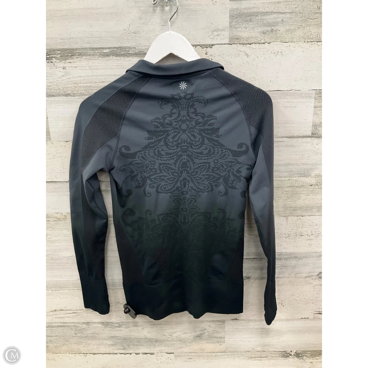 Athletic Jacket By Athleta In Grey, Size: M