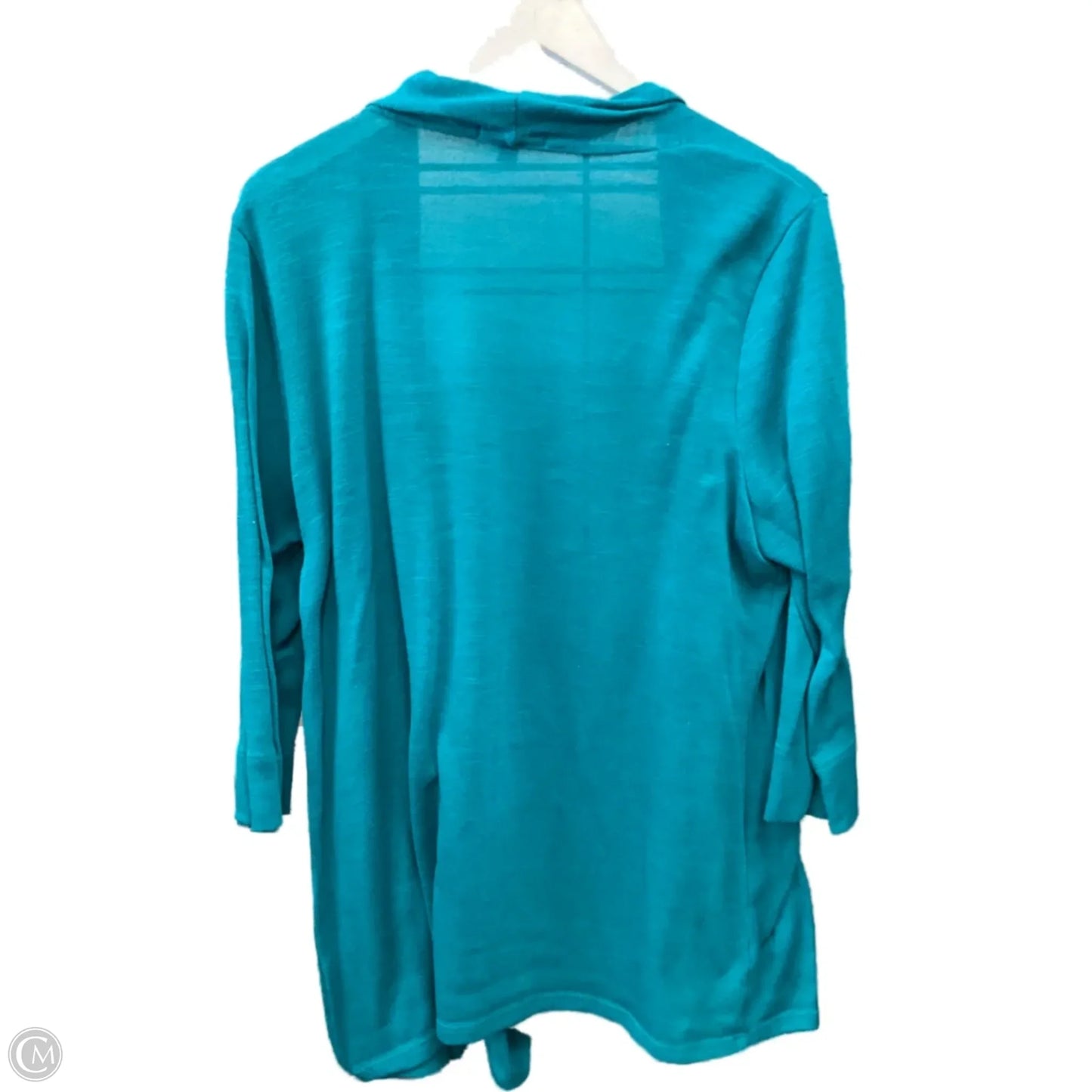 Cardigan By Elementz In Aqua, Size: Xl
