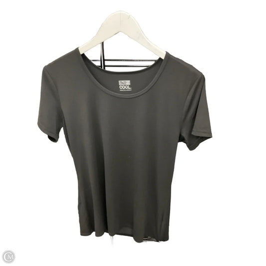 Athletic Top Short Sleeve By 32 Degrees In Black, Size: L