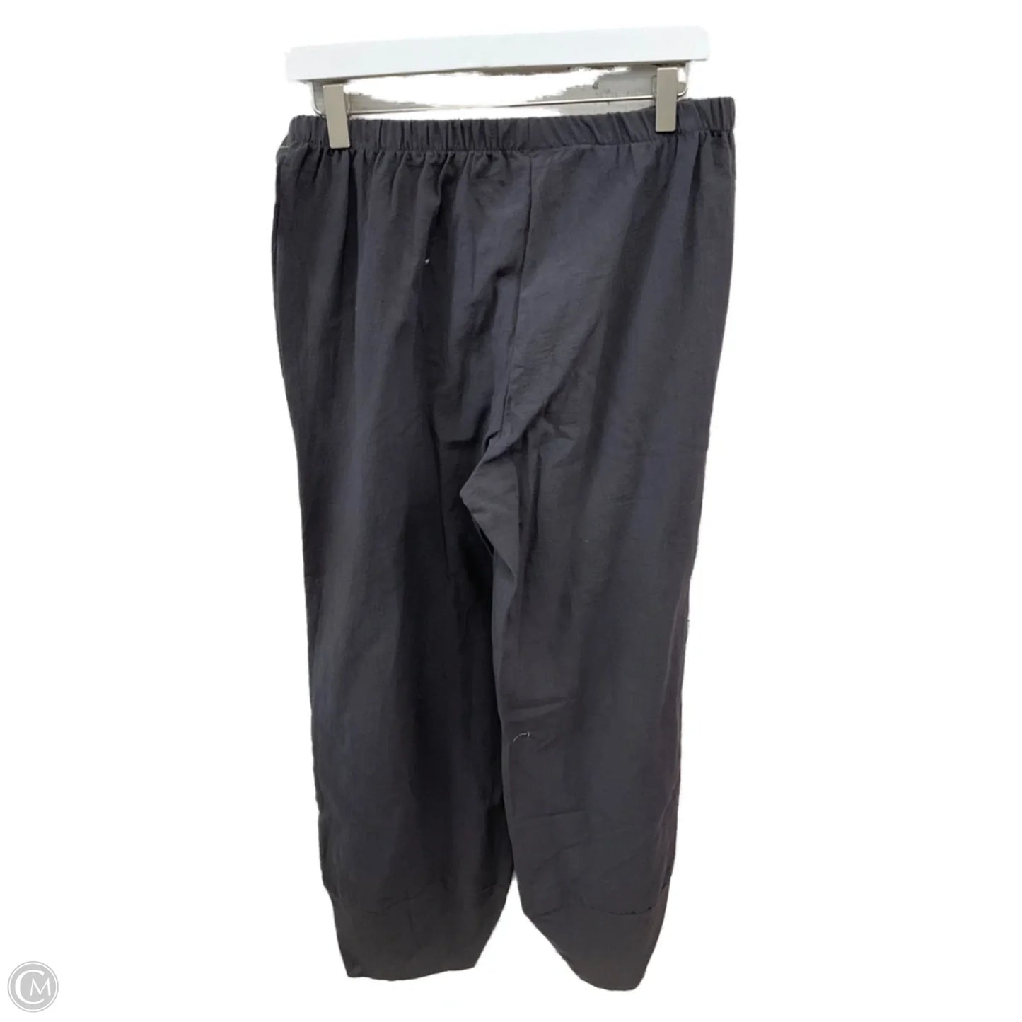 Pants Linen By Clothes Mentor In Grey, Size: 12