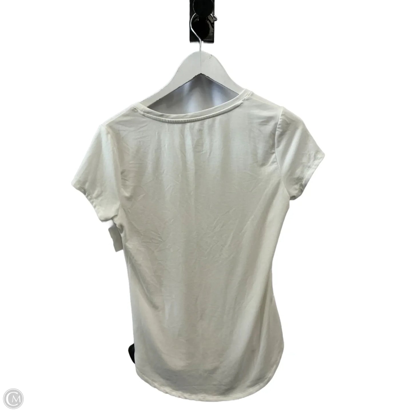 Top Short Sleeve By Apt 9 In White, Size: S