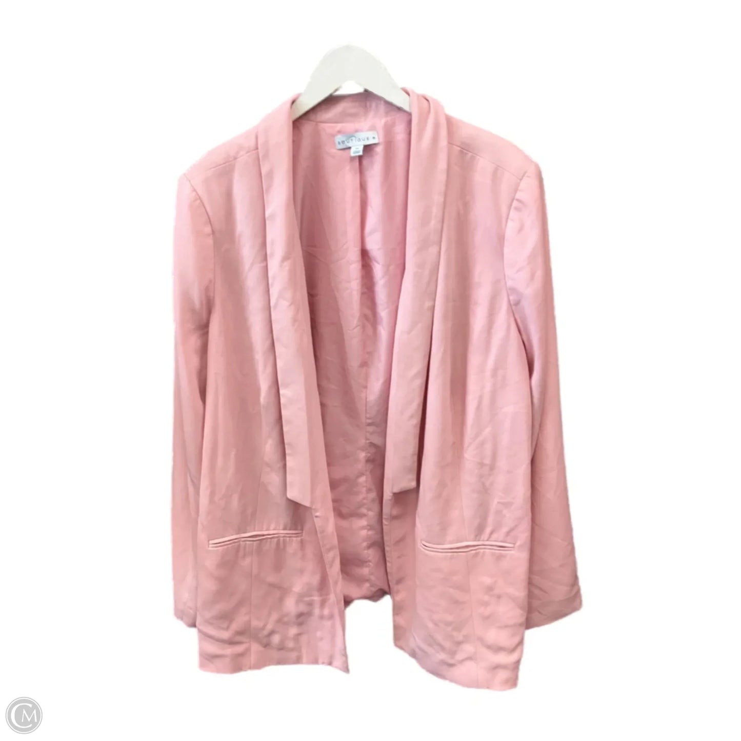 Blazer By Boutique + In Pink, Size: 3x