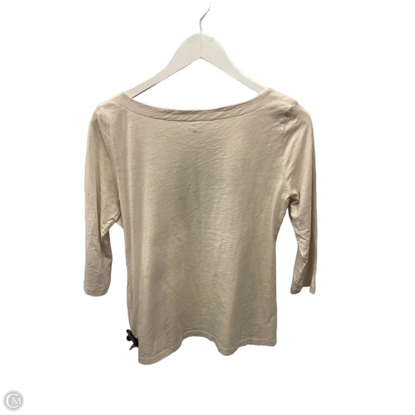 Top 3/4 Sleeve By Loft In Pink, Size: M