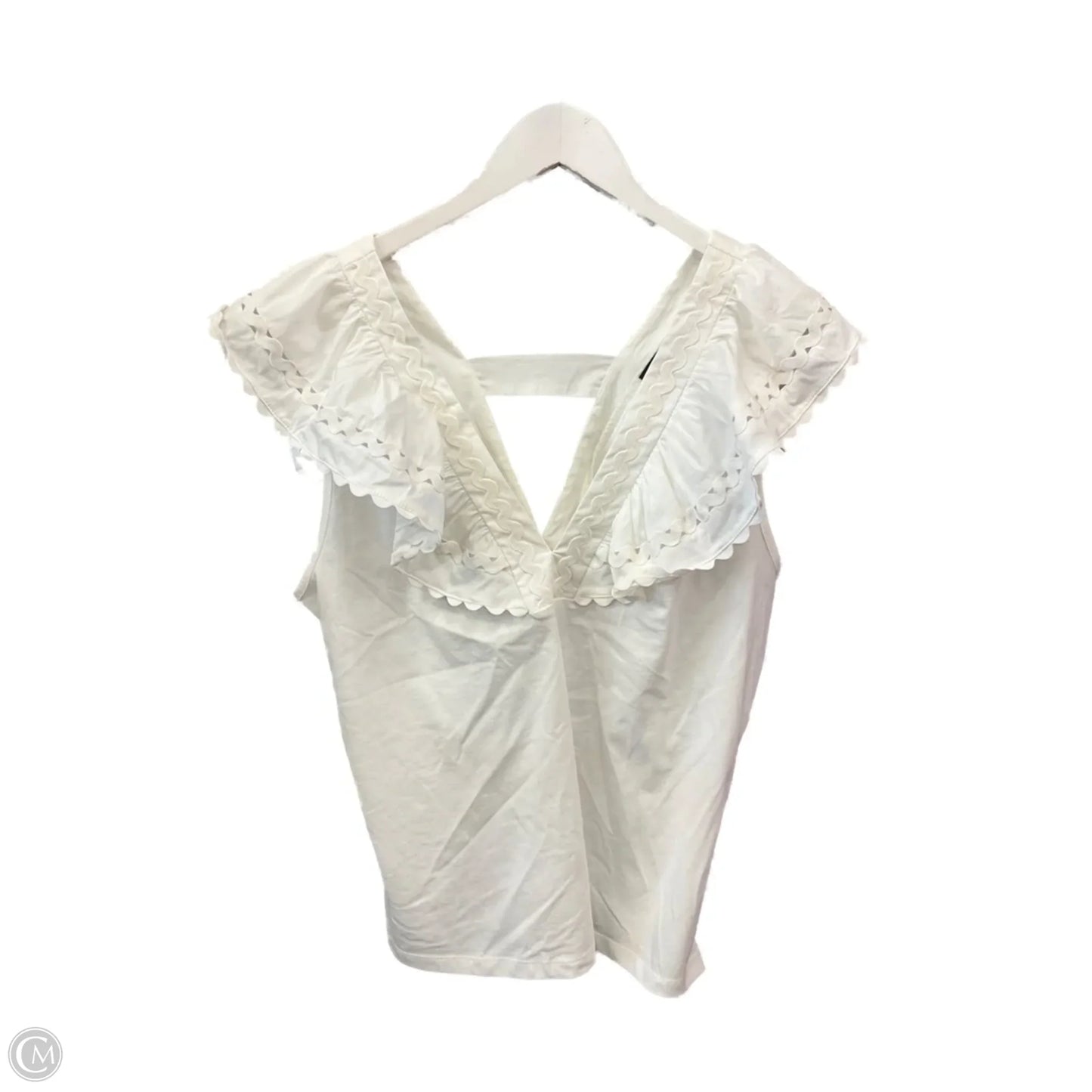 Top Sleeveless By Marc New York In White, Size: L