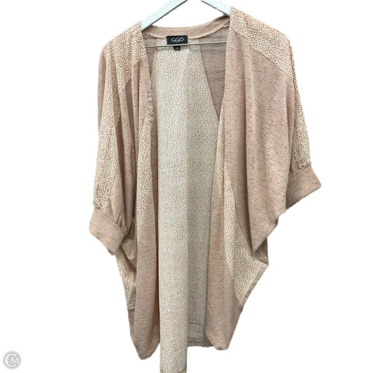 Cardigan By Clothes Mentor In Pink, Size: L