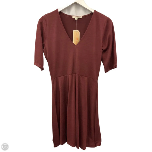 Dress Casual Short By Copper Key In Maroon, Size: M