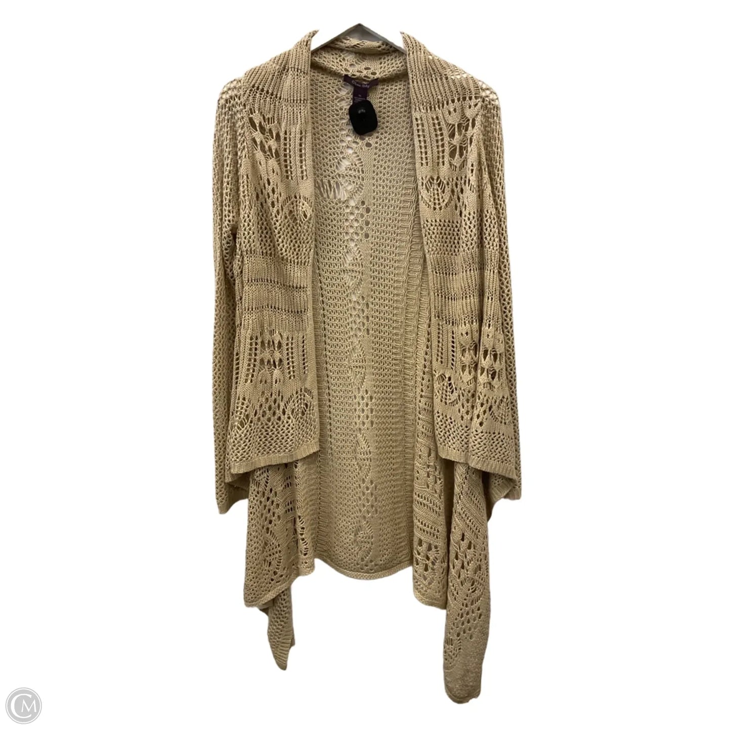 Cardigan By Olivia Sky In Tan, Size: Xl