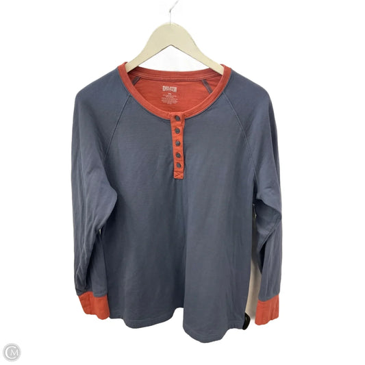 Top Long Sleeve By Duluth Trading In Blue, Size: 2x