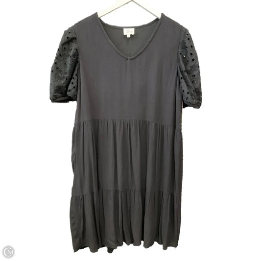 Dress Casual Short By Ava James In Black, Size: L