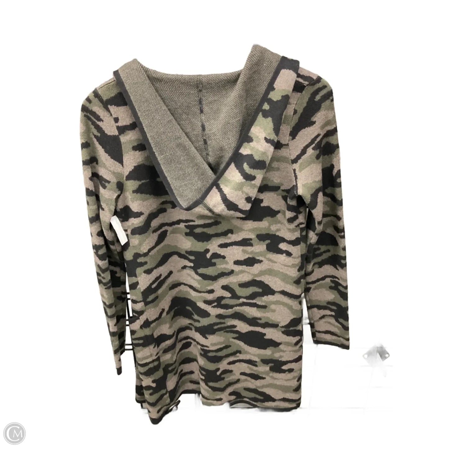 Sweater Cardigan By Rachel Zoe In Camouflage Print, Size: Xs
