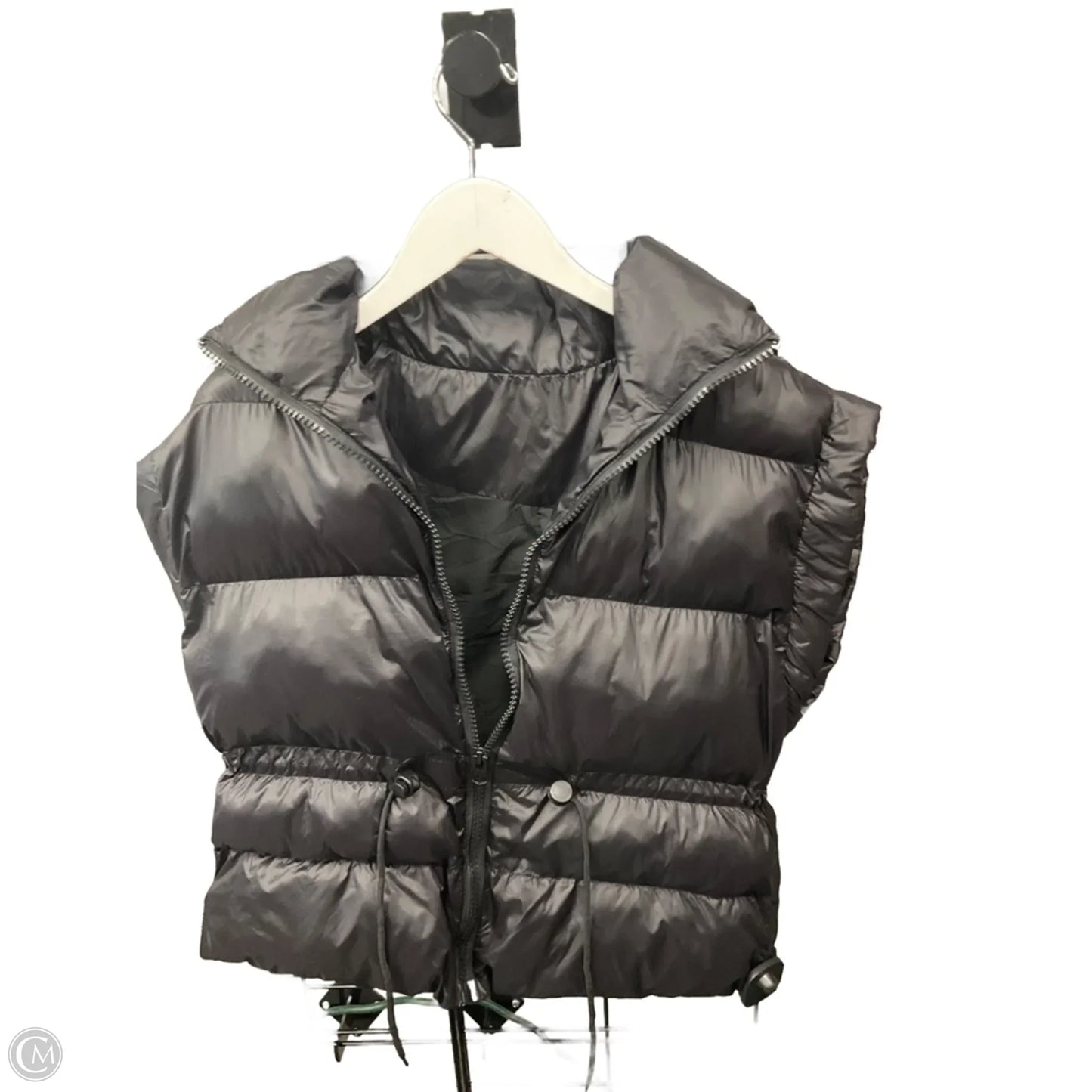 Vest Puffer & Quilted By Clothes Mentor In Black, Size: S