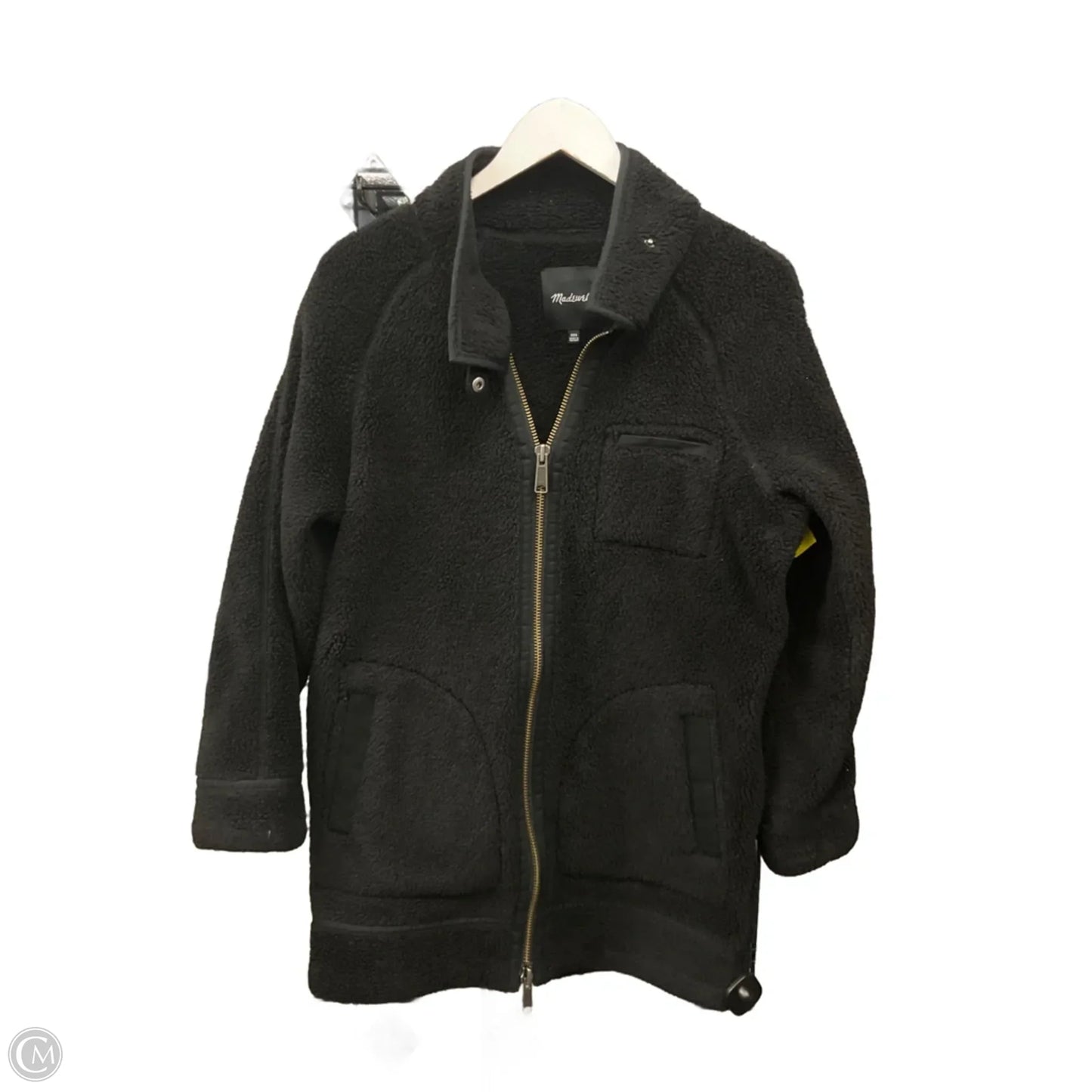 Jacket Fleece By Madewell In Black, Size: Xxs