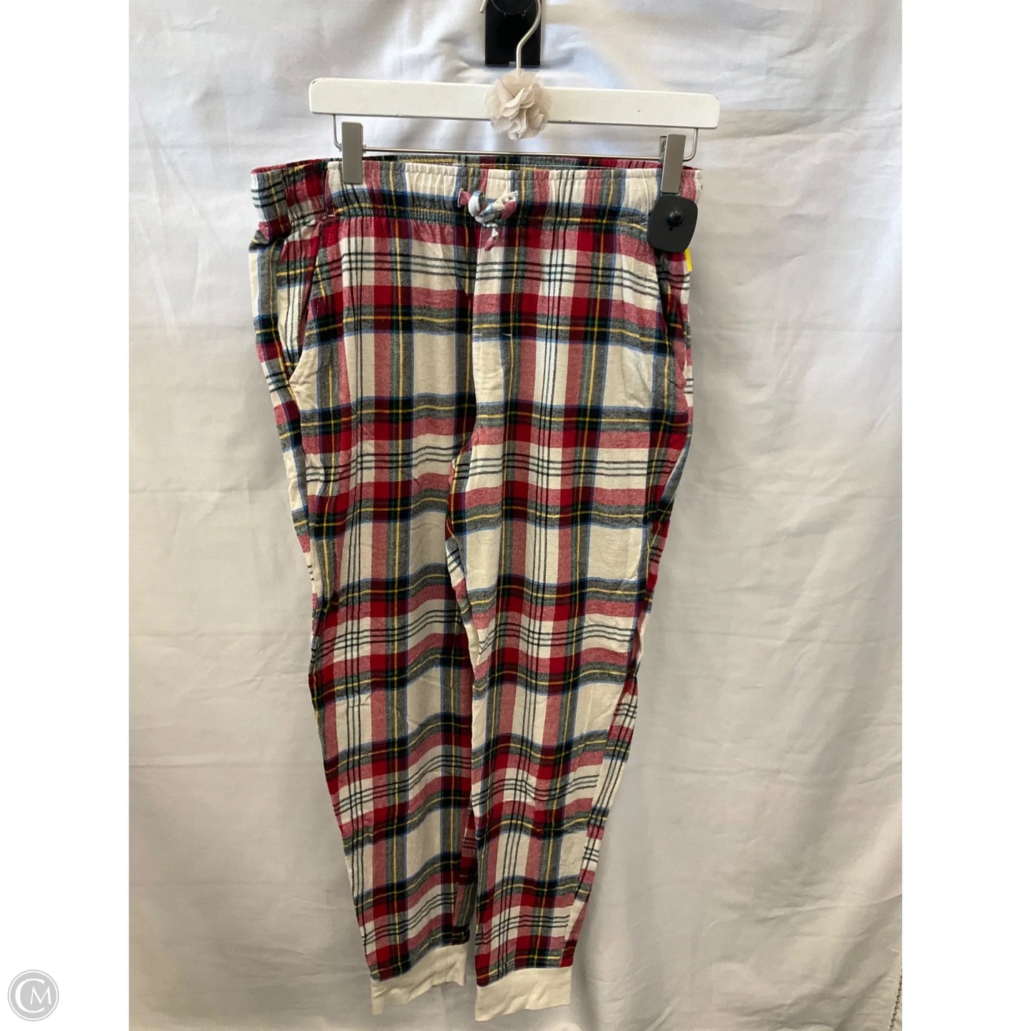 Pants Lounge By Old Navy In Cream & Red, Size: S