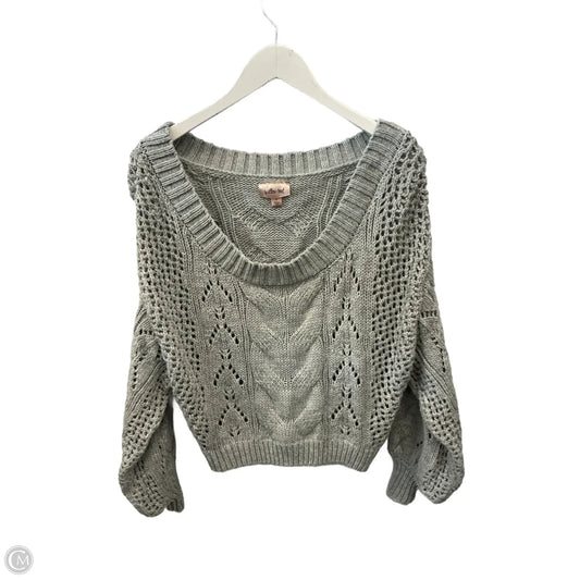 Sweater By Willow & Root In Grey, Size: S