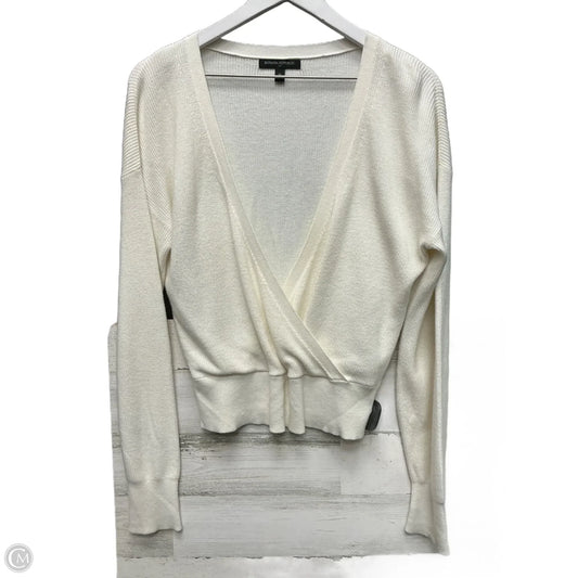 Sweater By Banana Republic In Ivory, Size: M
