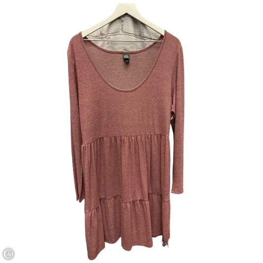 Dress Casual Short By Wild Fable In Mauve, Size: Xxl
