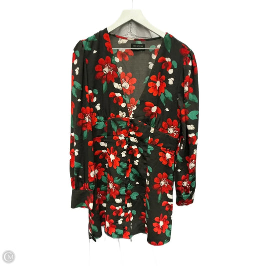 Dress Casual Short By Urban Outfitters In Black & Red, Size: Xl